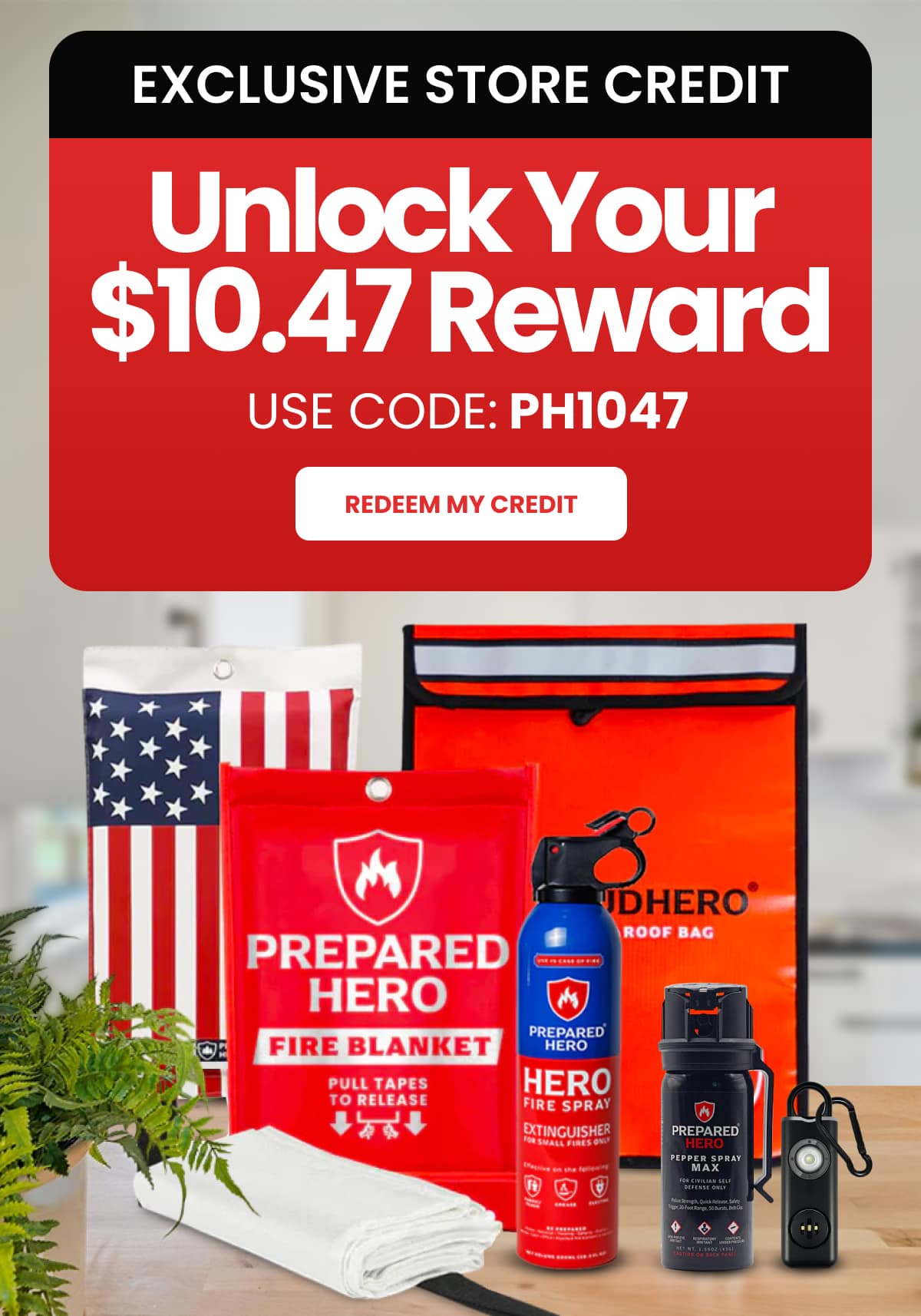 Exclusive Store Credit Unlock Your $10.47 Reward