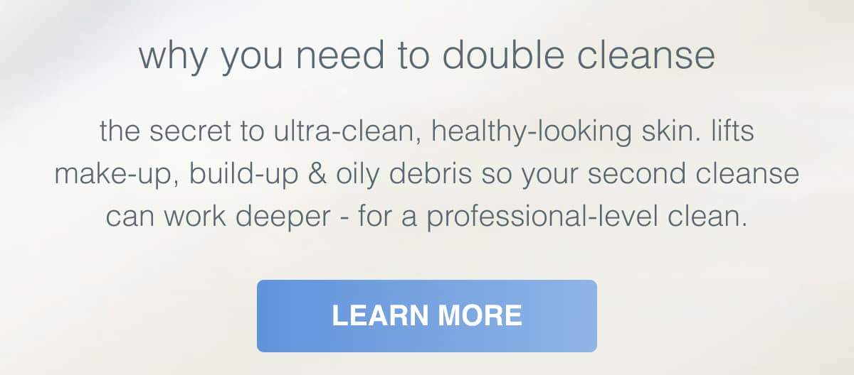 what is double cleansing