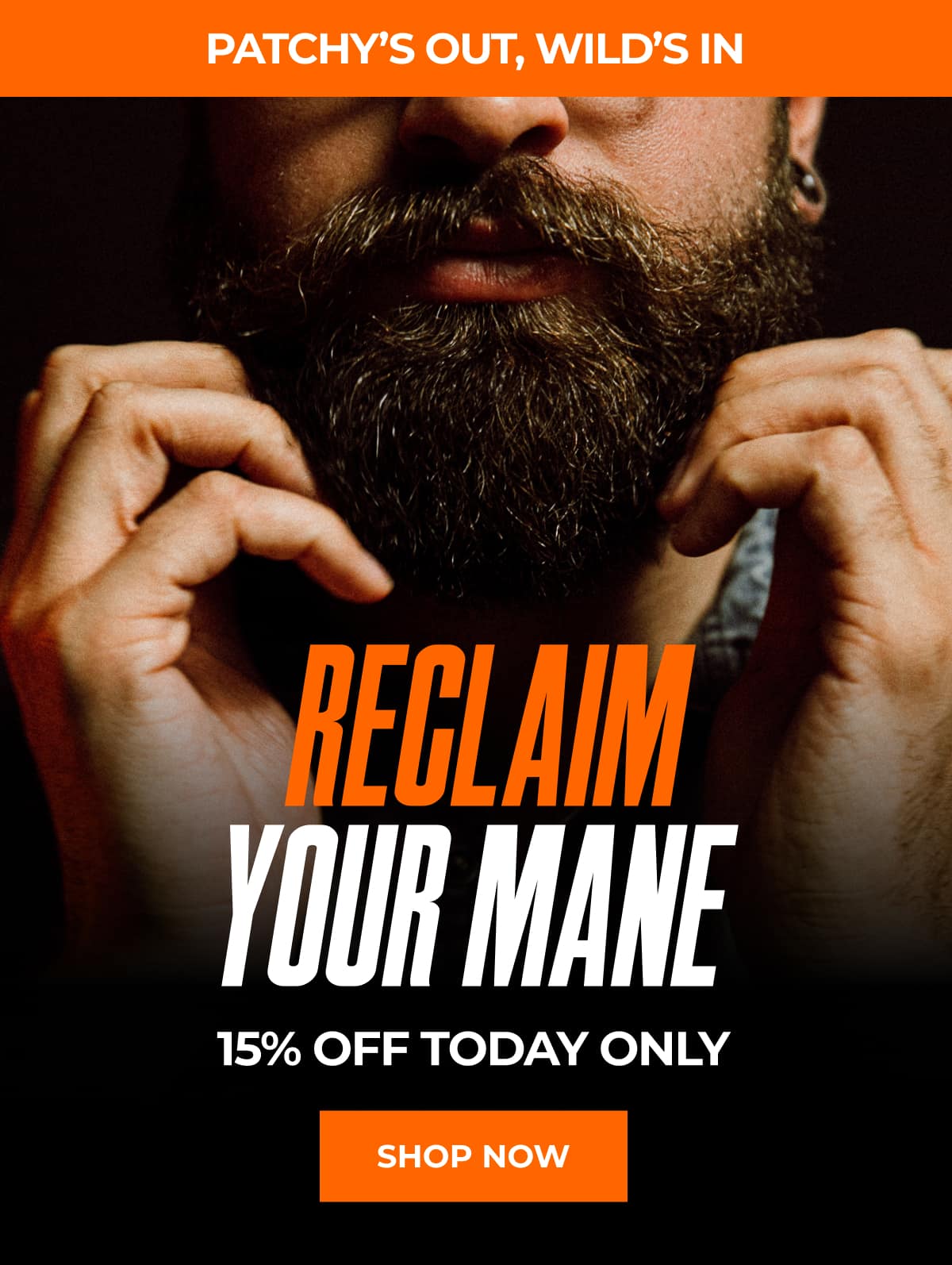 Patchy's Out, Wild's In Reclaim Your Mane