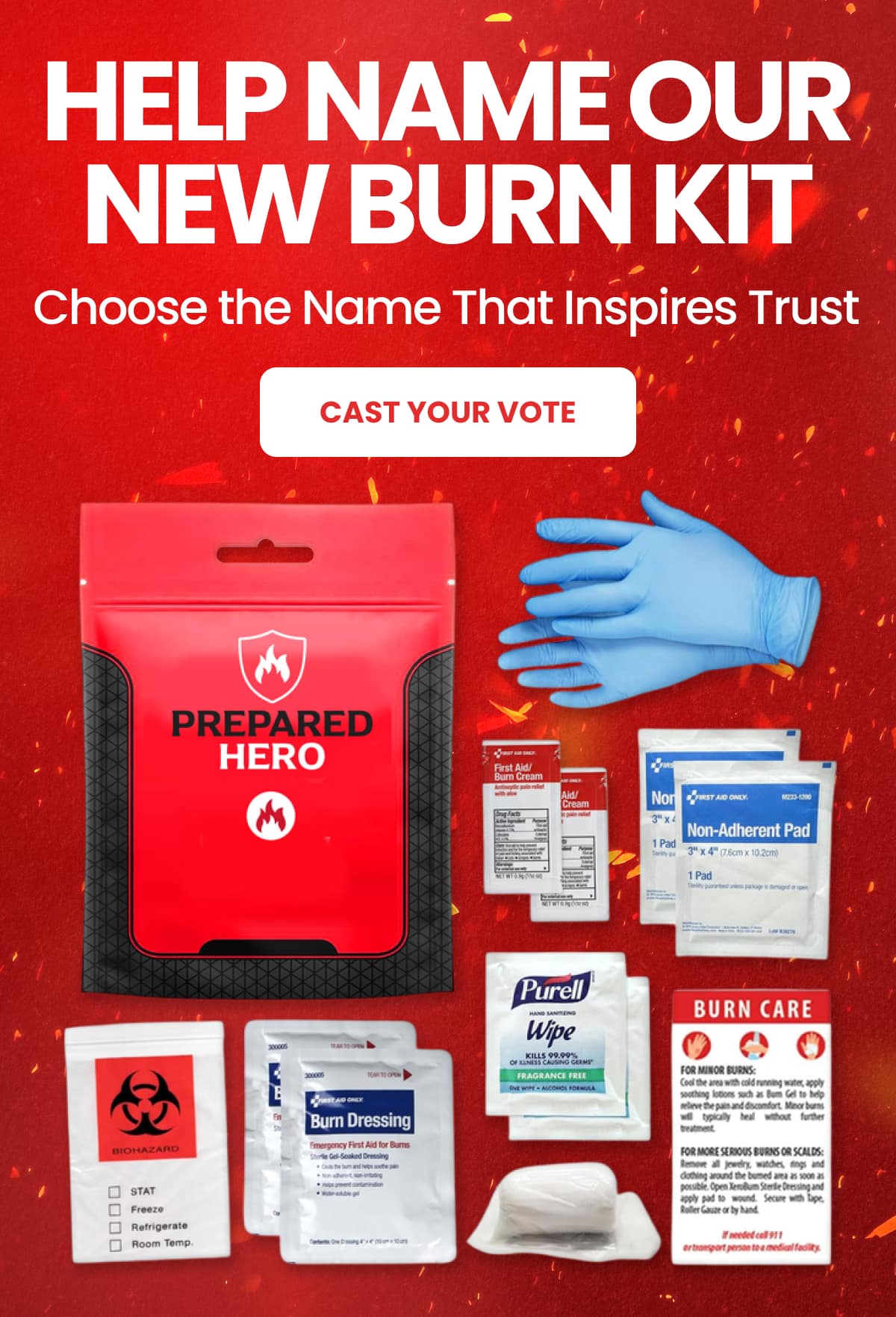 Help Name Our New Burn Kit