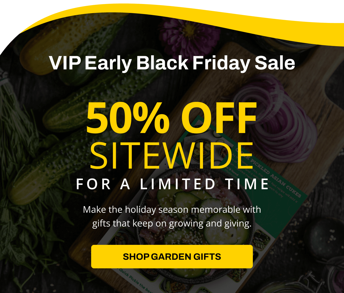 VIP Early Black Friday Sale | Get 50% OFF sitewide for a limited time!