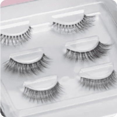 3 Pairs of Silly George Lashes