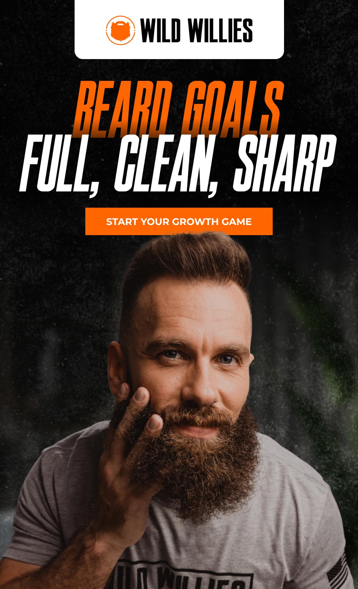 Beard Goals Full, Clean, Sharp