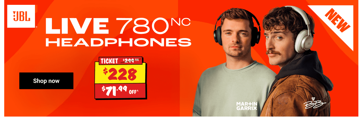 JBL Live 780NC Wireless Noise Cancelling Over-ear Headphones