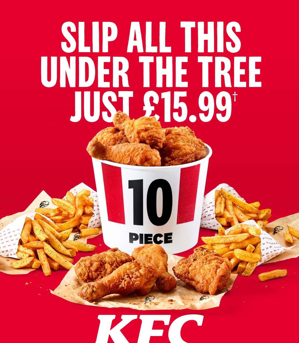Dig into our 10pc Bargain Bucket for just £15.99 