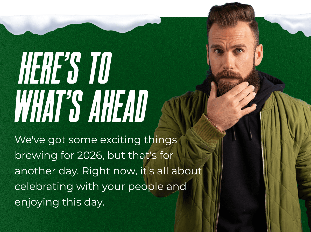 Here's to what's ahead