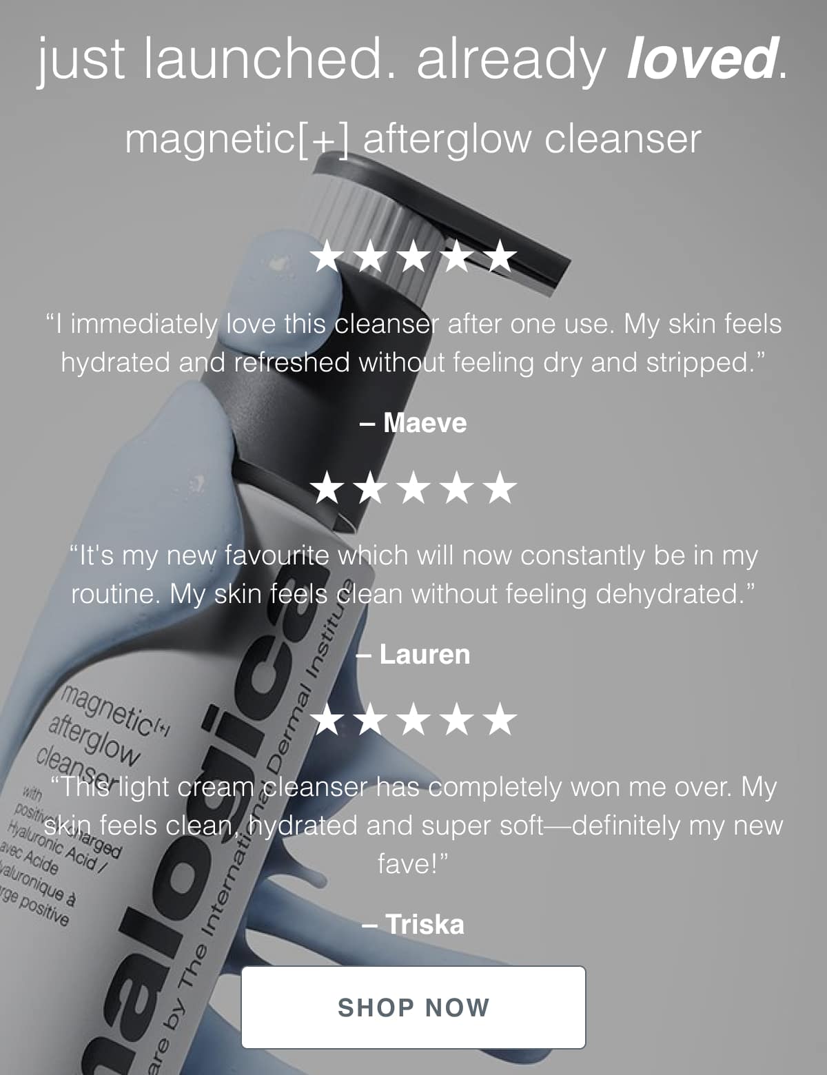 Magnetic Afterglow Cleanser