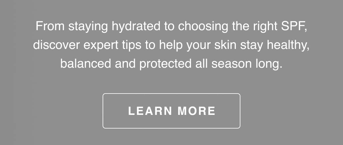 Summer Skin Tips