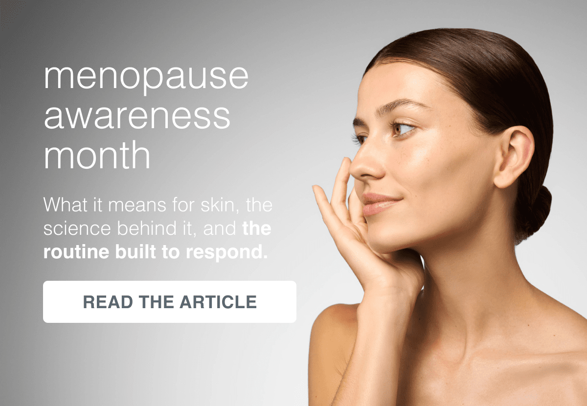 menopause + skin