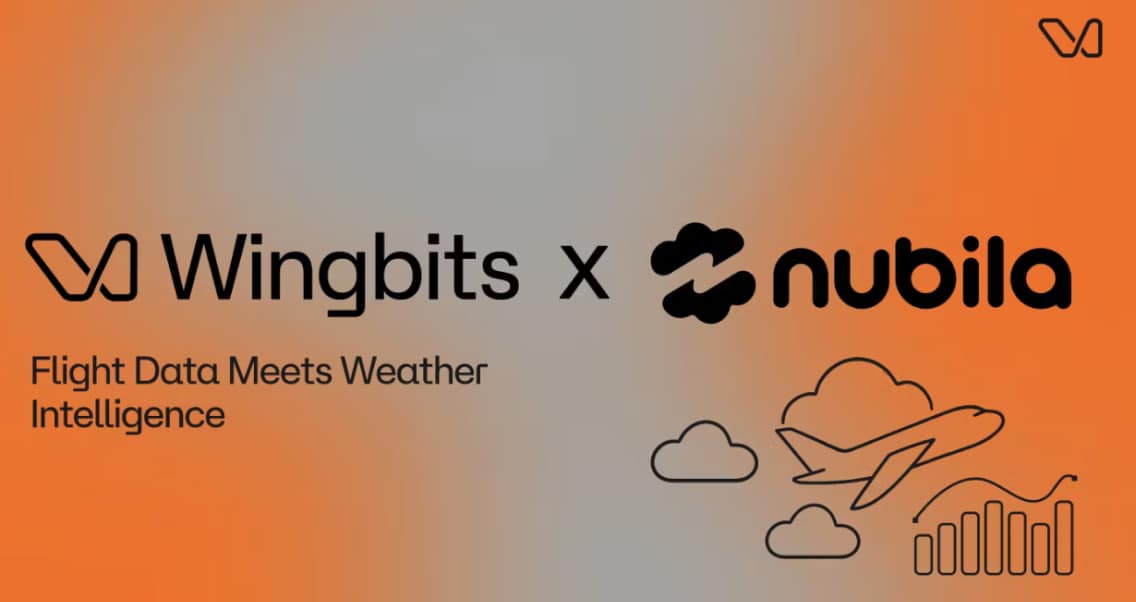 Wingbits and Nubila partnership banner