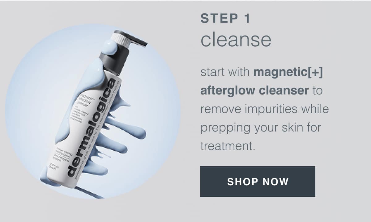 magnetic[+] afterglow cleanser